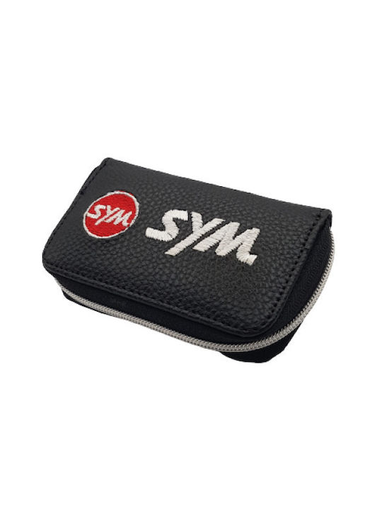 Leather Motorcycle Key Holder Case SYM OEM sym