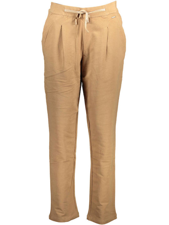 U.S. Polo Assn. Women's Cotton Trousers Brown