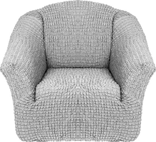 Elastic Cover for Armchair Grey Light 1pcs 1SEAT-XB-GREY LIGHT