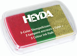 Heyda Ink Pad Stamp Multicolour