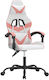 vidaXL 349552 Gaming Stuhl White / Pink