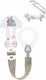 Mam Pacifier Ribbon Clip It! & Cover Fabric Bun...