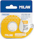 Milan Desktop Tape Dispenser 15mm x 10m 1pcs Yellow