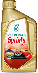 Petronas Τ900 Sprinta Synthetic Motorcycle Oil for Two-Stroke Engines 1lt