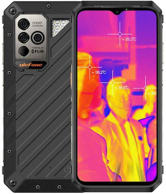 Ulefone Power Armor 18T 5G Dual SIM (12GB/256GB) Rezistent Smartphone Negru