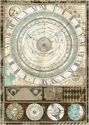 Stamperia Alchemy Astrolab Ριζόχαρτο Decoupage