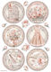 Stamperia You and Me Rounds Ριζόχαρτο Decoupage