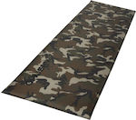 Husky Fuzzy Self-Inflating Single Camping Sleeping Mat 180x58cm Thickness 3.5cm in Khaki color