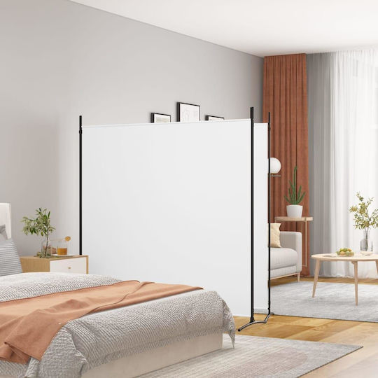 vidaXL Декоративен Параван Текстилен 348x180см