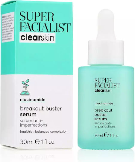 Super Facialist Clearskin Moisturizing Serum Face with Niacinamide for Nourishment & Acne 30ml