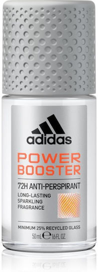 adidas Power Booster Anti-perspirant Αποσμητικό 72h σε Roll-On 50ml