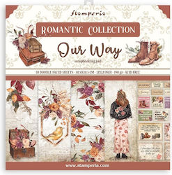 Stamperia Our Way Foi Scrapbooking 190gr/m² 10 ...