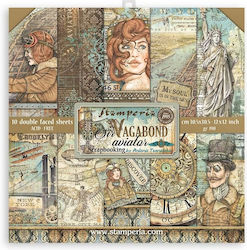 Stamperia Vagabond Aviator Foi Scrapbooking 190...