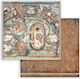 Stamperia Lady Vagabond Lifestyle Ship Gate Лист Scrapbooking Двустранен Единичен