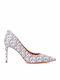 Leather Pointed Toe Stiletto White High Heels Piera8