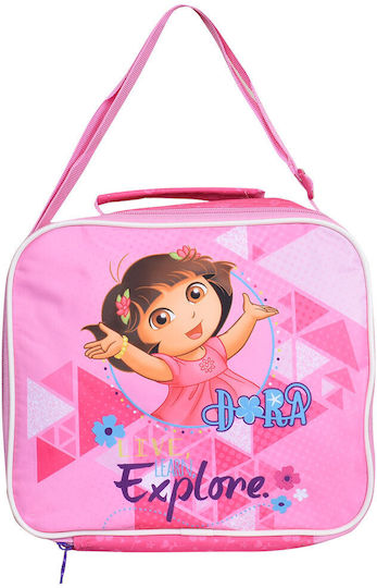 Sunce Dora School Shoulder Lunch Bag 5lt Pink