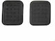 Car Pedal Set for Mitsubishi Pajero 1982-1990 / L300 1986-2011 from Rubber Black 2pcs