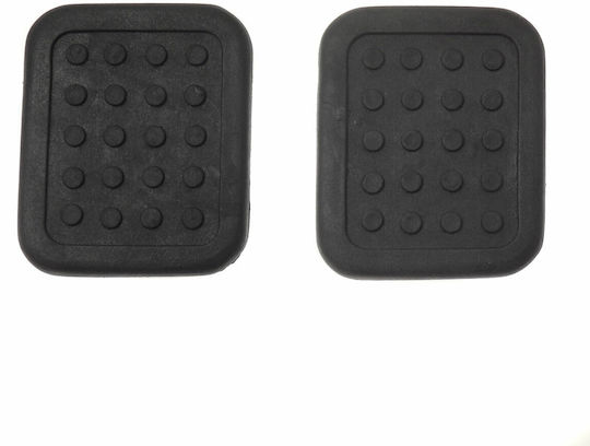 Car Pedal Set for Mitsubishi Pajero 1982-1990 / L300 1986-2011 from Rubber Black 2pcs