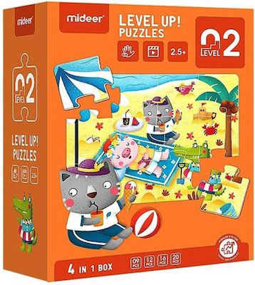 Kinderpuzzle Seasons für 3++ Jahre 47pcs MiDeer