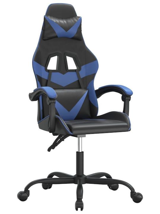 vidaXL 349543 Artificial Leather Gaming Chair Black / Blue