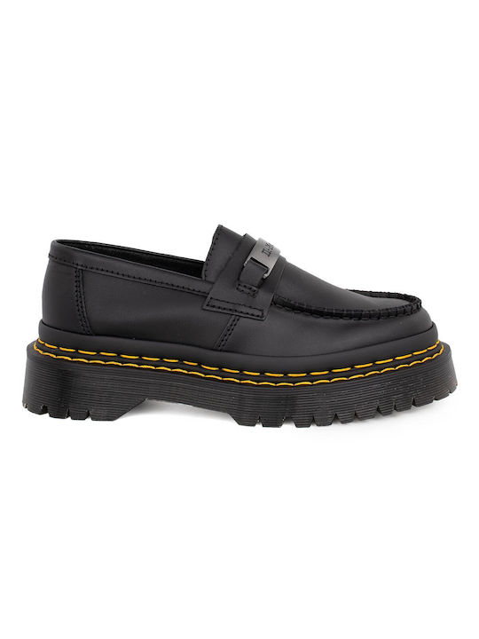 Dr. Martens Penton Bex Double Stitch Men's Leather Loafers Black 27876001