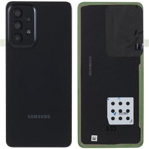 Replacement Back Cover 660402591A Black for Galaxy A33