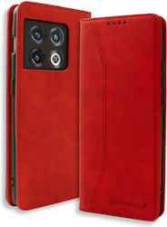 Bodycell Book Δερματίνης Κόκκινο (OnePlus 10 Pr...