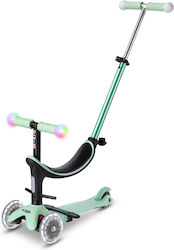 Micro Kids Scooter Mini2grow 3-Wheel with Seat for 12+ Months Green