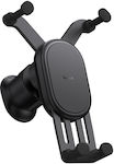 Baseus Mobile Phone Holder Car with Adjustable Hooks and Wireless Charging Black SUWX030001