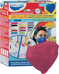 Brand Italia Airplume Mască de protecție FFP2 Fuchsia 20buc