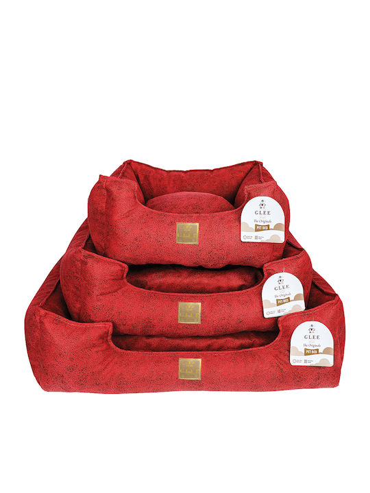Glee G Sofa Dog Bed Red 55x50cm