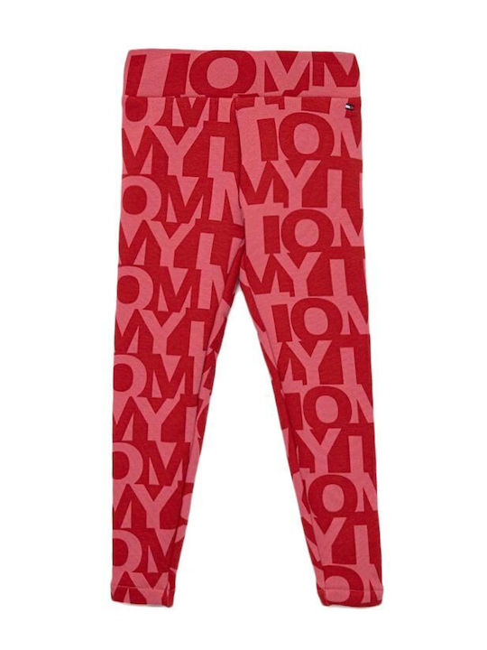 Kids Legging Long Red