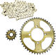 Σετ Γρανάζια Αλυσίδα Hua Ding (14-45-428) για Yamaha XT 125