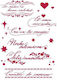 Stamperia Stencil Designs Spanish quotes