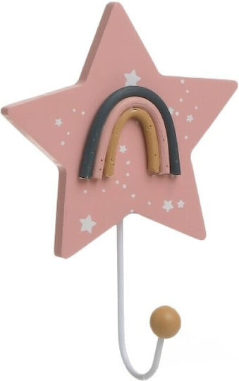 Click Kids Metallic Wall Hanger 11x5x16cm