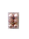 Ornament suspendat Glob Rose Gold 12buc Set 24buc