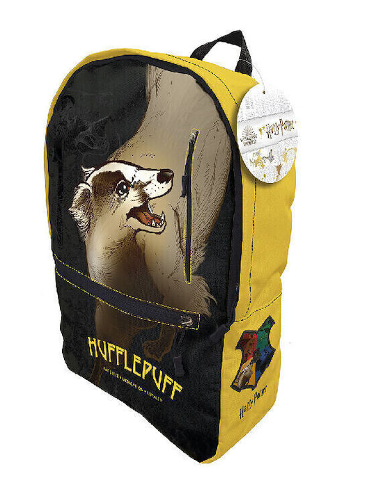 Pyramid International Harry Potter Hufflepuff Geantă pentru Copii Înapoi Galbenă 30buccm.