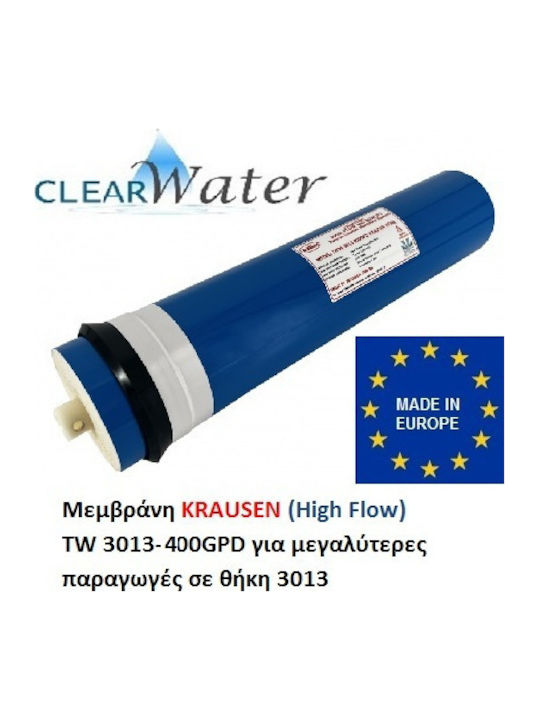 Krausen Ersatzmembran für Umkehrosmose High Flow 0.0001 μm (Mikrometer)