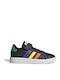 Grand Court GRAND COURT 2.0 Kids Sneakers with Scratch Core Black / Lucid Blue / Court Green