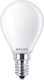 Philips Λάμπα LED 25W για Ντουί E14 και Σχήμα P45 Θερμό Λευκό 250lm