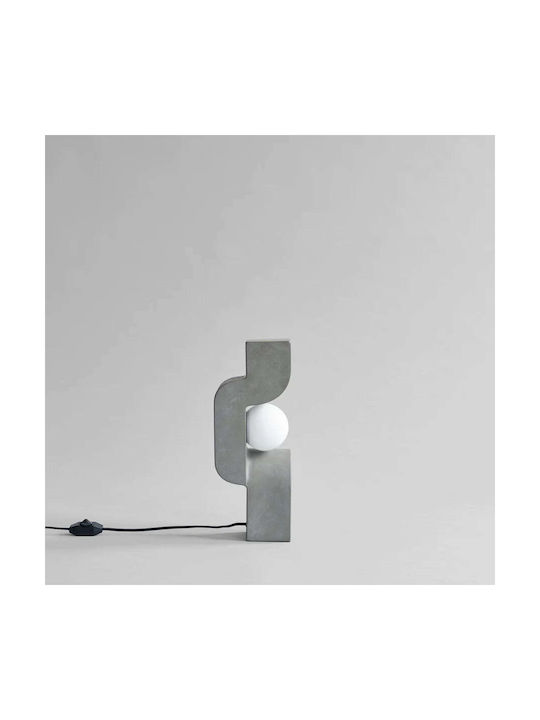 101 Copenhagen Sitting Man Mini Decorative Lamp with Socket for Bulb E14 Gray