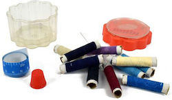 Sewing set in cylinder