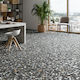 Ravenna Dot Graphite Mat Floor Interior Matte Granite Tile 120x60cm Multicolour