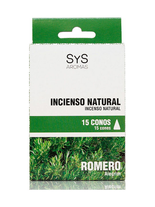 Laboratorio SyS Conuri Parfumate cu Aromă Rosemary 03373 15buc