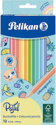 Pelikan Pastel Σετ 12 χρώματα Pelikan Pastel Σετ 12 χρώματα