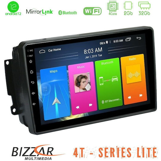 Bizzar Car Audio System for Mercedes-Benz G Class / CLK Class / C Class 2000-2004 (Bluetooth/USB/WiFi/GPS/Apple-Carplay/Android-Auto) with Touch Screen 9"