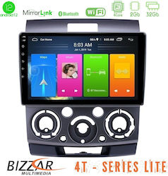 Bizzar 4T Series Ηχοσύστημα Αυτοκινήτου για Ford Ranger / Mazda BT50 2007-2012 (Bluetooth/USB/WiFi/GPS) με Οθόνη Αφής 9"