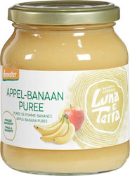 Apple and Banana Puree (without added sugar) - Luna e Terra - 360gr