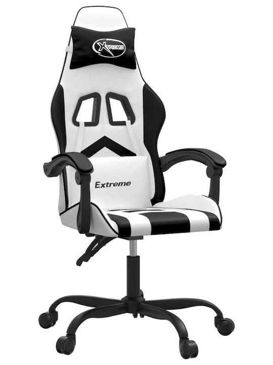 vidaXL 3143900 Καρέκλα Gaming Δερματίνης Μαύρο/...