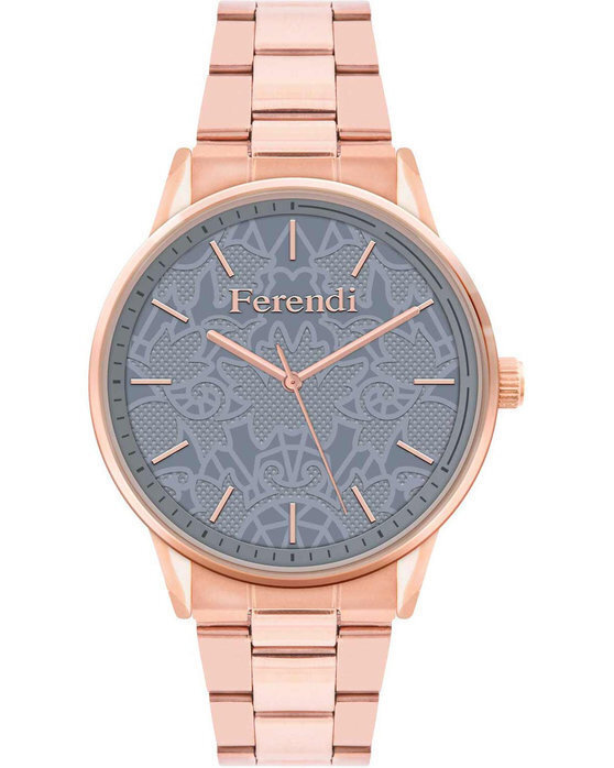 Ferendi Storm Watch with Metal Bracelet Pink Gold FR8448 207